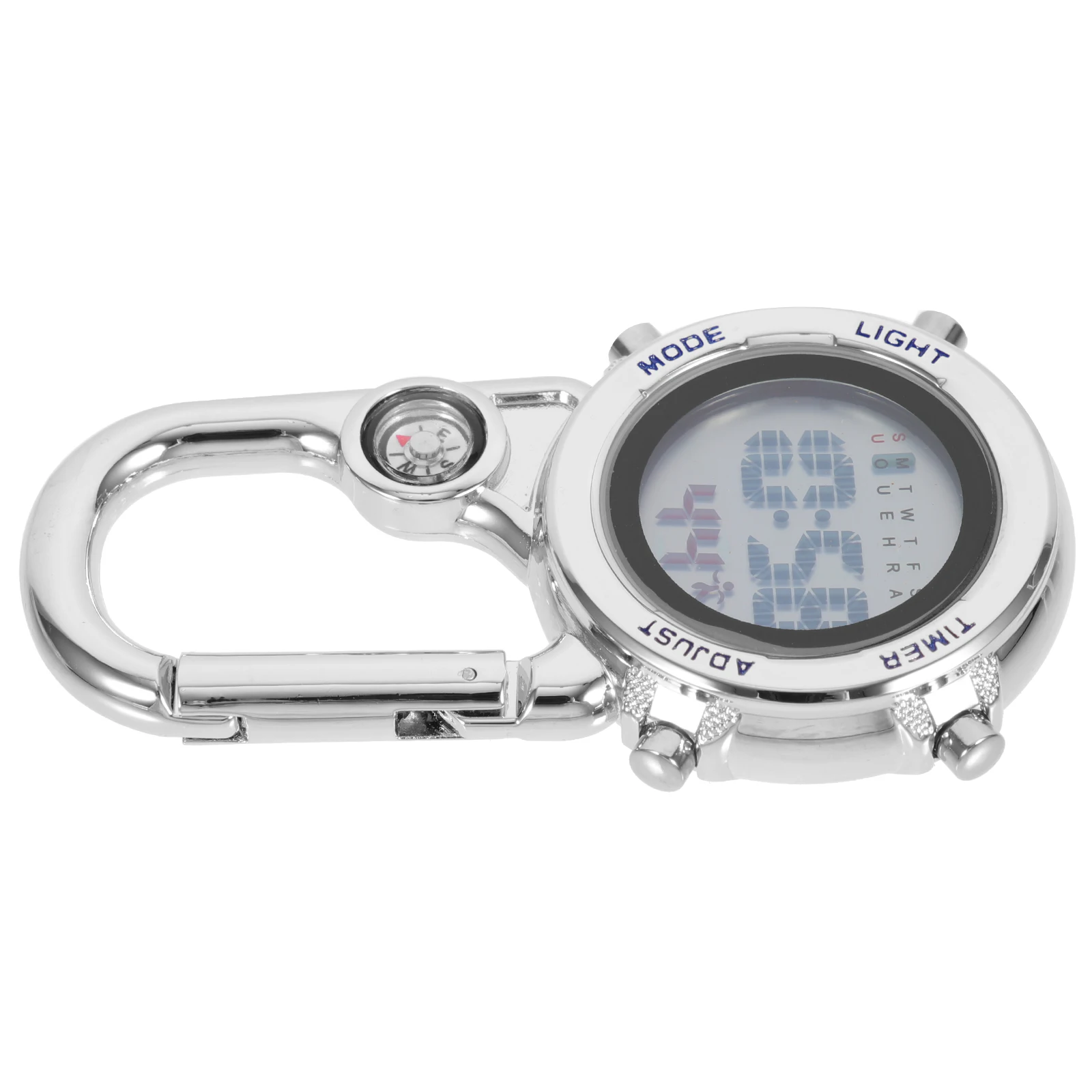

Outdoor Electronic Watch Clip Carabiner Buckle Watches Men Women Multifunction Waterproof Luminous Adventure