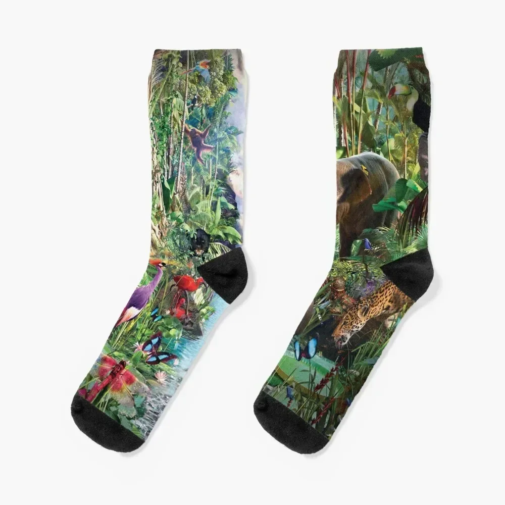 Jungle Book Socks fashionable halloween funny gifts Women Socks Men's