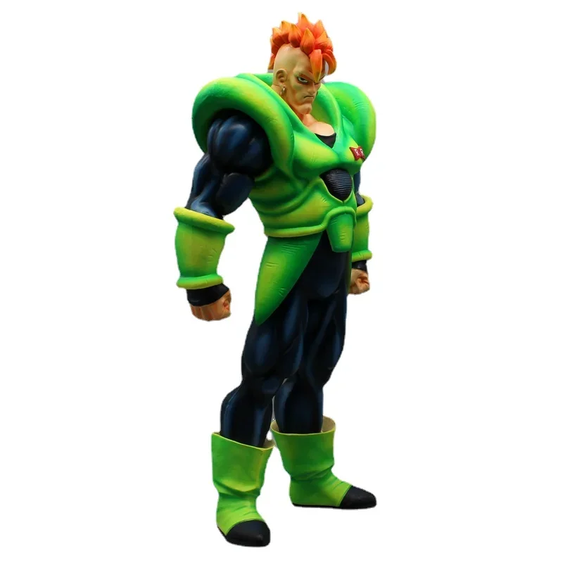 Anime Dragon Ball Z Figures ANDROID 16 Dr.gero Cell Ornaments Action Figure 40Cm Collection Statue Model Toys Gifts