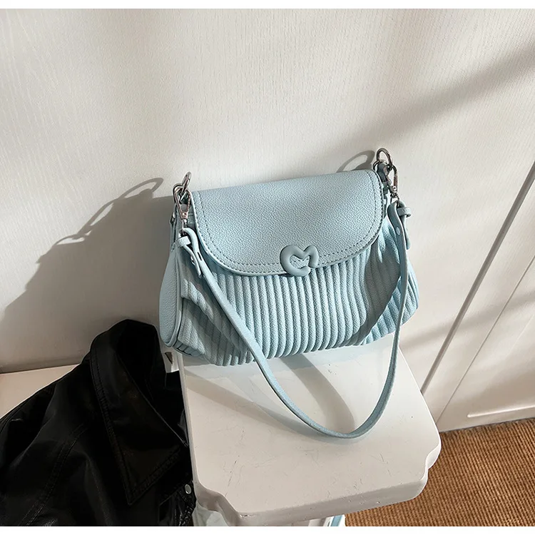 

2025 Textured Square Bag Chic Crinkle Shoulder Purse for Women Luxe Crossbody Tote Minimalist Bag Sophisticated Commuter Bag​
