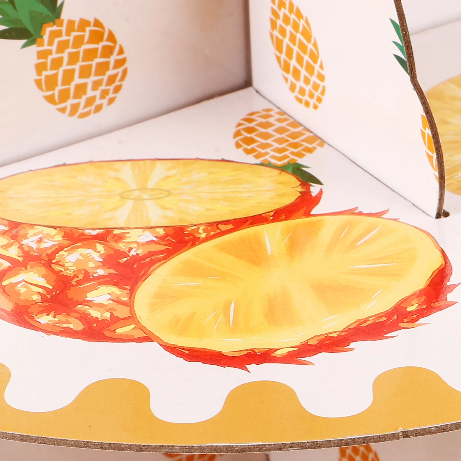 

Paper Cupcake Stand 3 Tiered Tray Elegant Appearance Large Capacity Cupcake Display Stand for Wedding Dessert Table Party