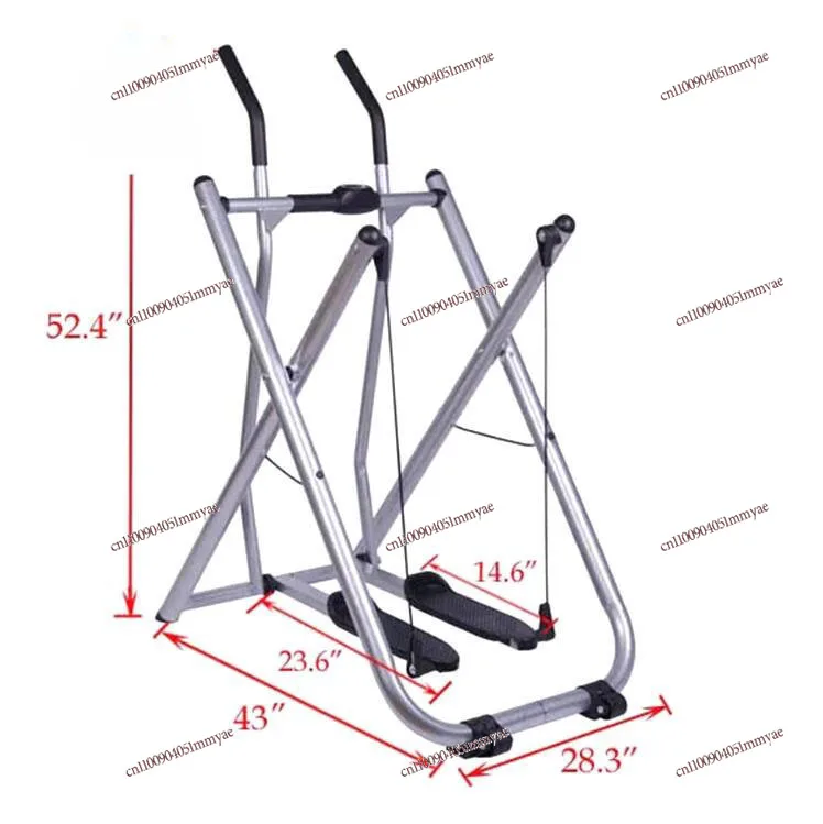 Balance Spacewalker Pedals with Heart Rate Legs Machine Home Fitness Equipment Front and Back Swing Trainer