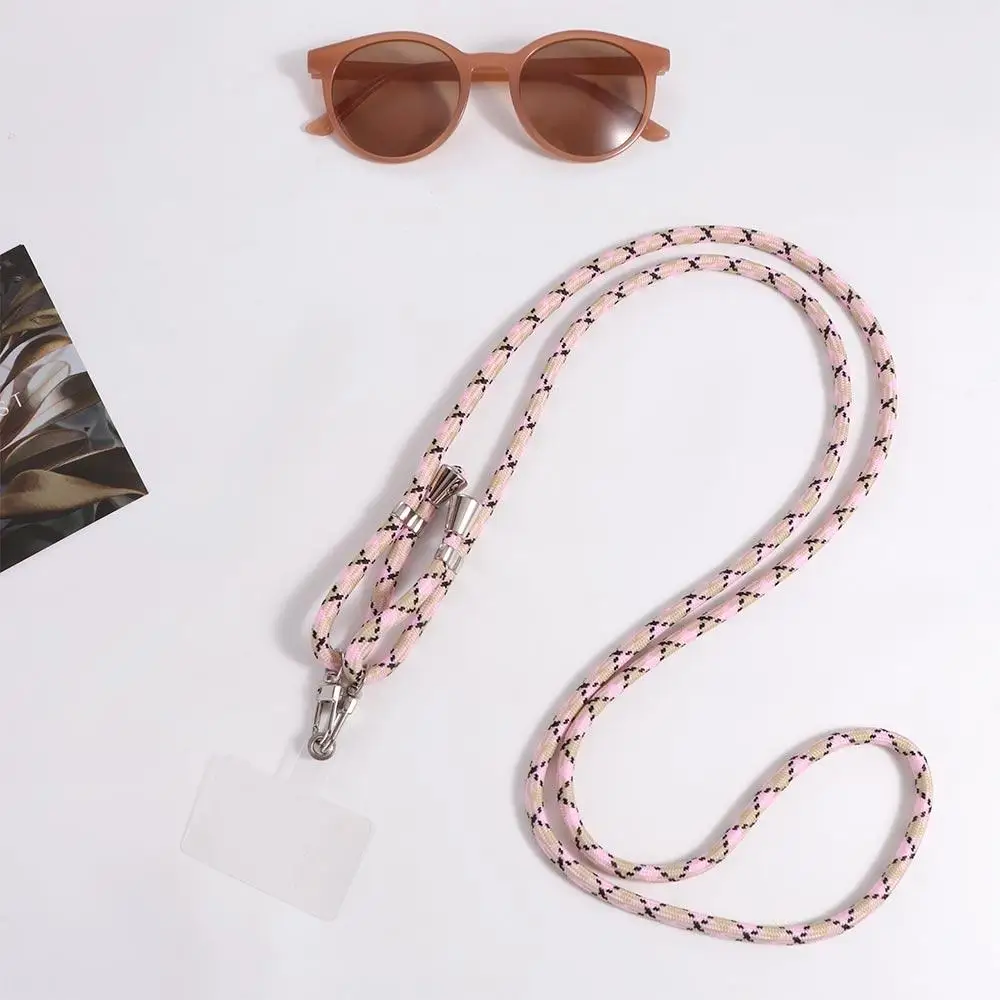 

Nylon Long Adjustable Cellphone Hanging Rope Mobile Phone Straps Phone Lanyard Phone Necklace Strap Phone Corssbody Straps