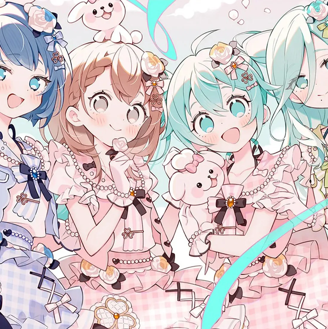 Anime MMJ Kiritani Yomiuri Minori Momoi Airi Hinomori Shizuku Cosplay Game Project Sekai Colorful Stage Costumes