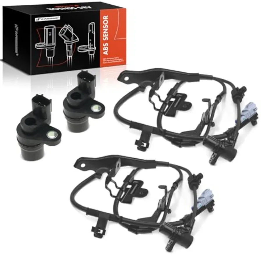 

ABS Wheel Speed Sensor Compatible with Toyota Models - Tundra 2000-2006 - Front and Rear Driver and Passenger Side Replace# 895