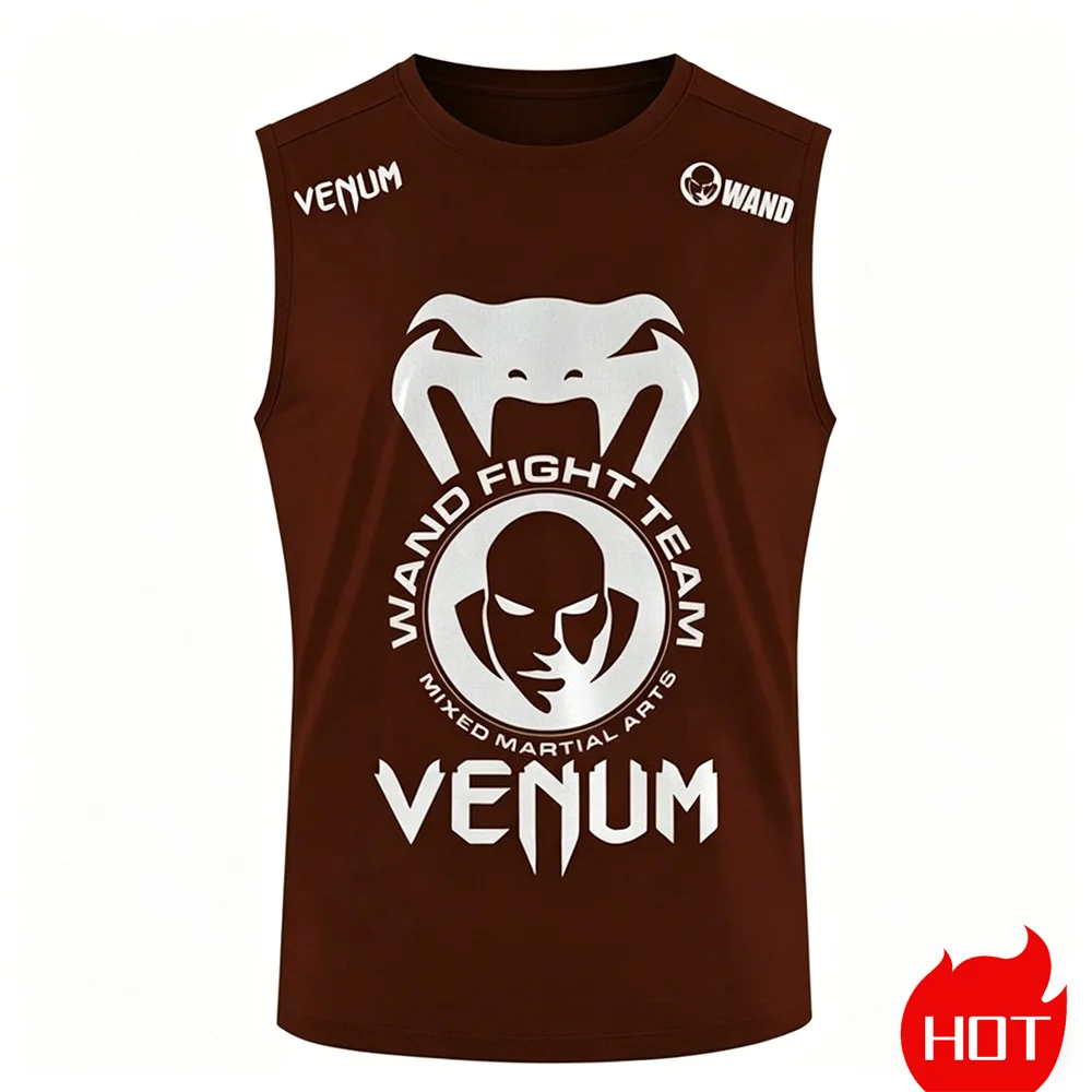 Men's sleeveless T-shirt Summer Short Sleeves Snakehead 3D T-Shirts Fashion Breathable Fitness Tops Oversized graphic tank tops image 4
