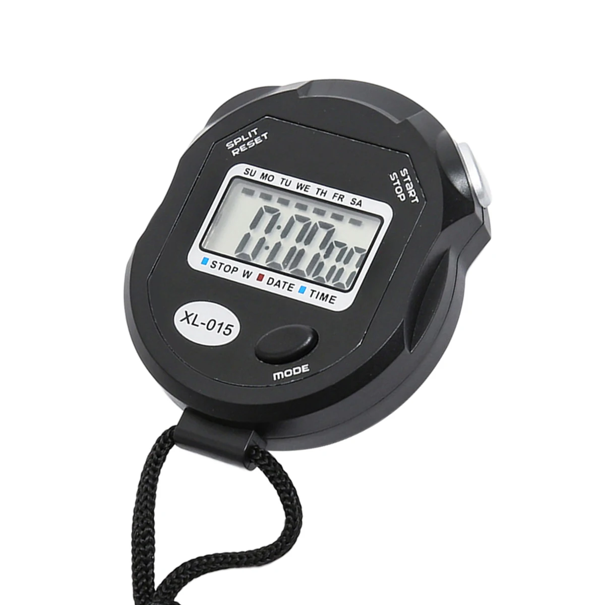 

Electronic Stopwatch Timer for Sports Game Referee Portable Practical Movement Timer Durable Hang Cord Design Suitable Racing