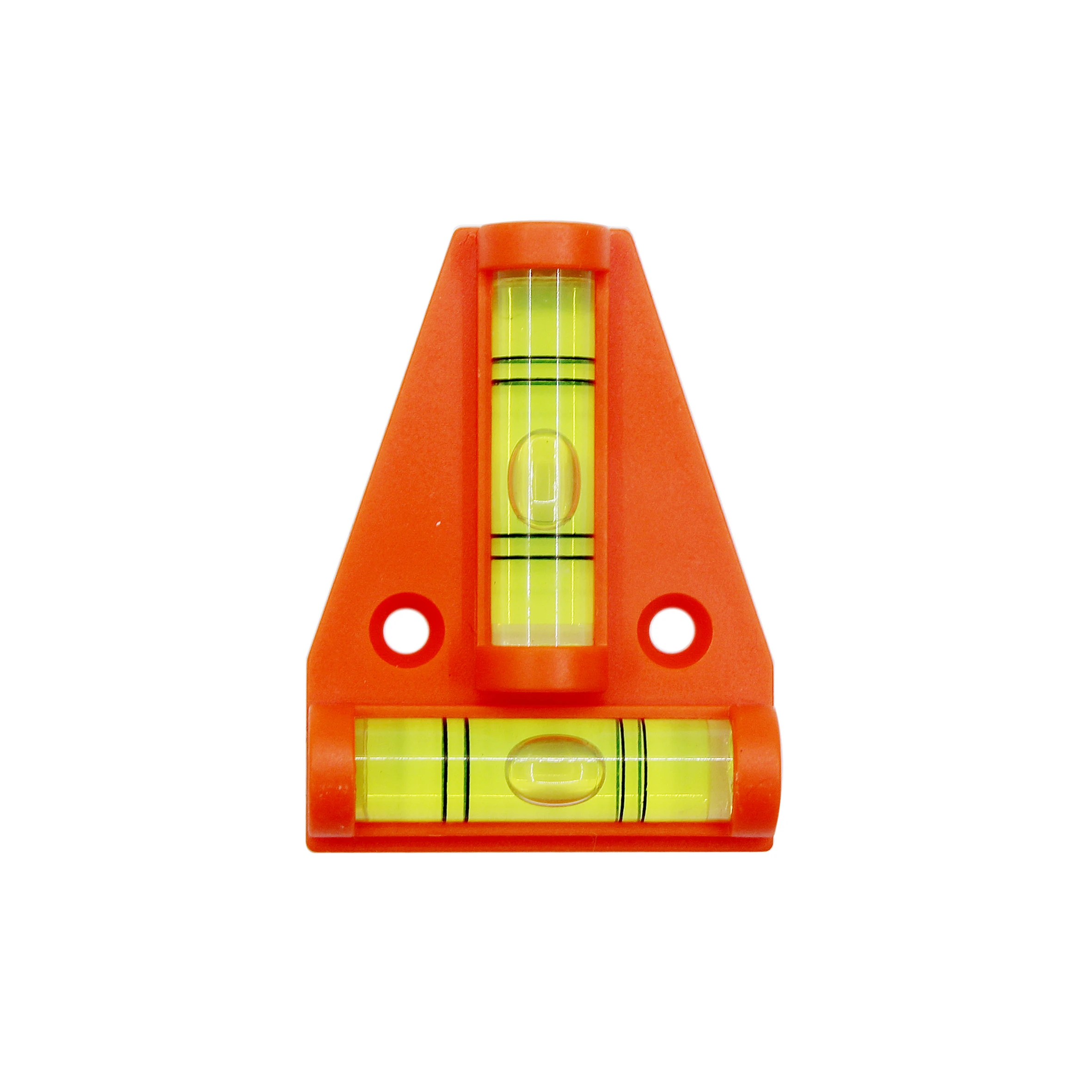 1pc Mini T Type Spirit Level Measurement Instrument Triangular Level T-type Spirit Bubble Shell Plastic Measuring Tools for RV