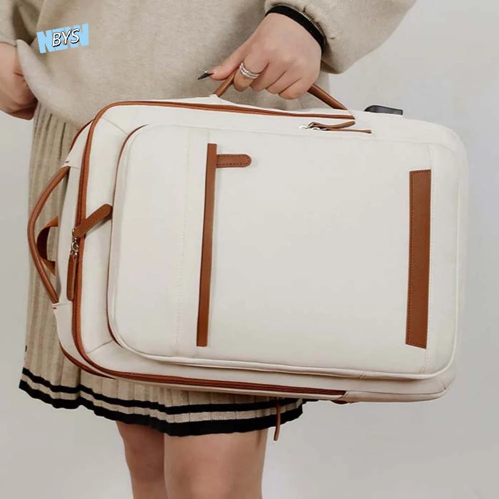 

Large Capacity Laptop Backpack Anti-splash Water Multi-pocket Business Rucksack Wear-resistant Durable Zipper