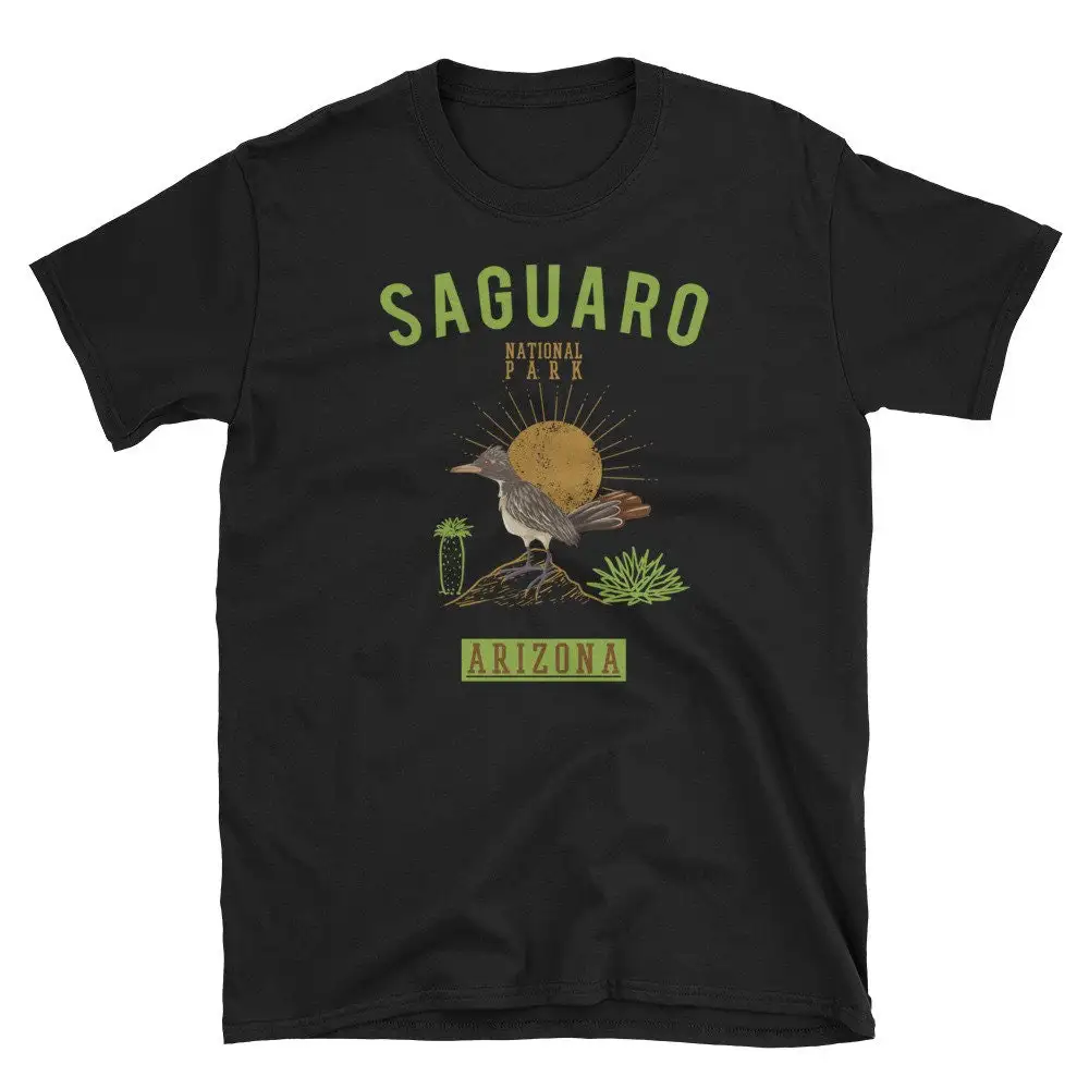 Saguaro National Park T Shirt Arizona Roadrunner