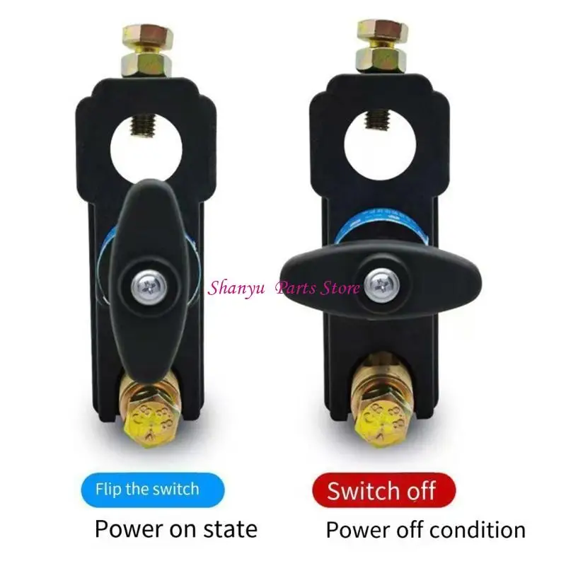 

12V 24V Battery Isolator Switch Copper Construction for Enhances Durability R6FB