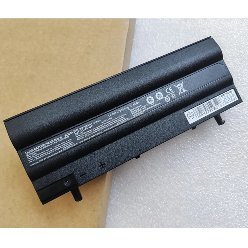 

Original W310BAT-4 6-87-W310S-42F1 P Laptop Battery 14.8V 32.56Wh For Clevo W130 W310CZ Zoostorm 7270-9062