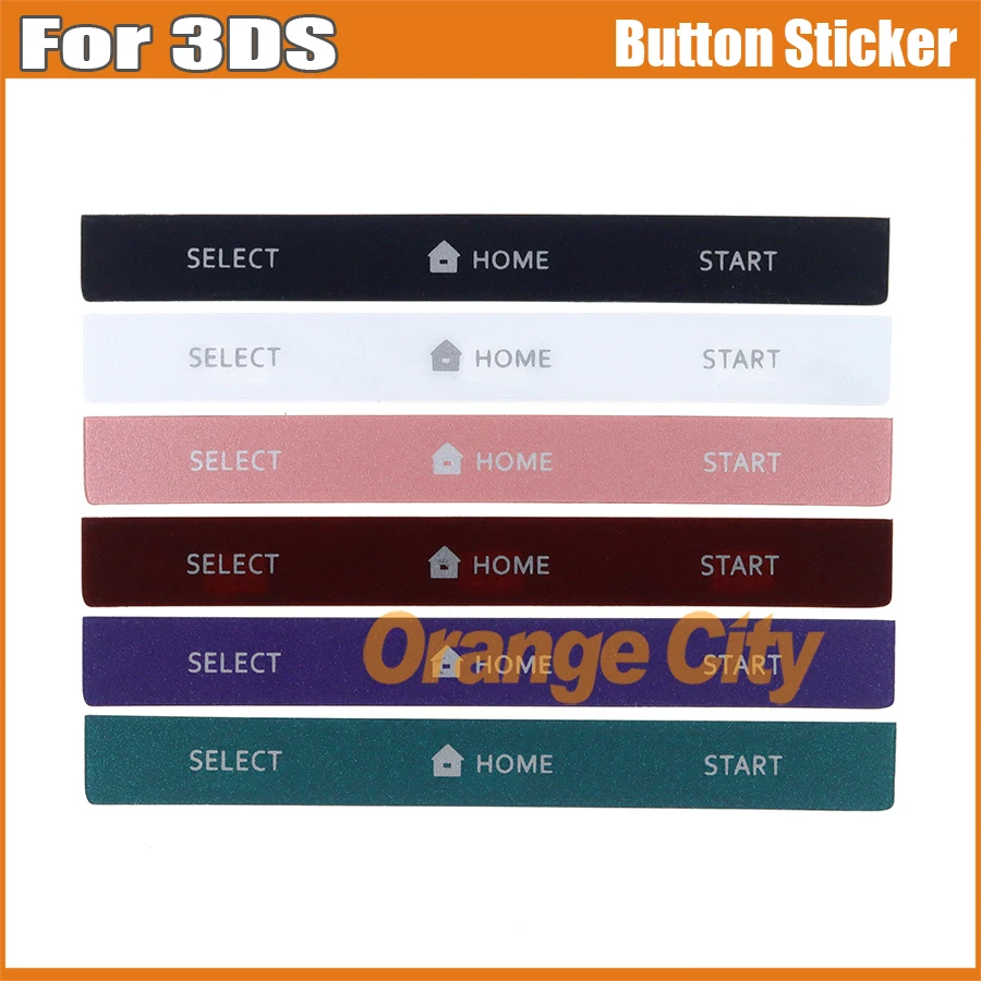 1PC For Nintendo 3DS Button Sticker Menu Select Start Button SELECT HOME START Return Button Sticker Game Console Accessories