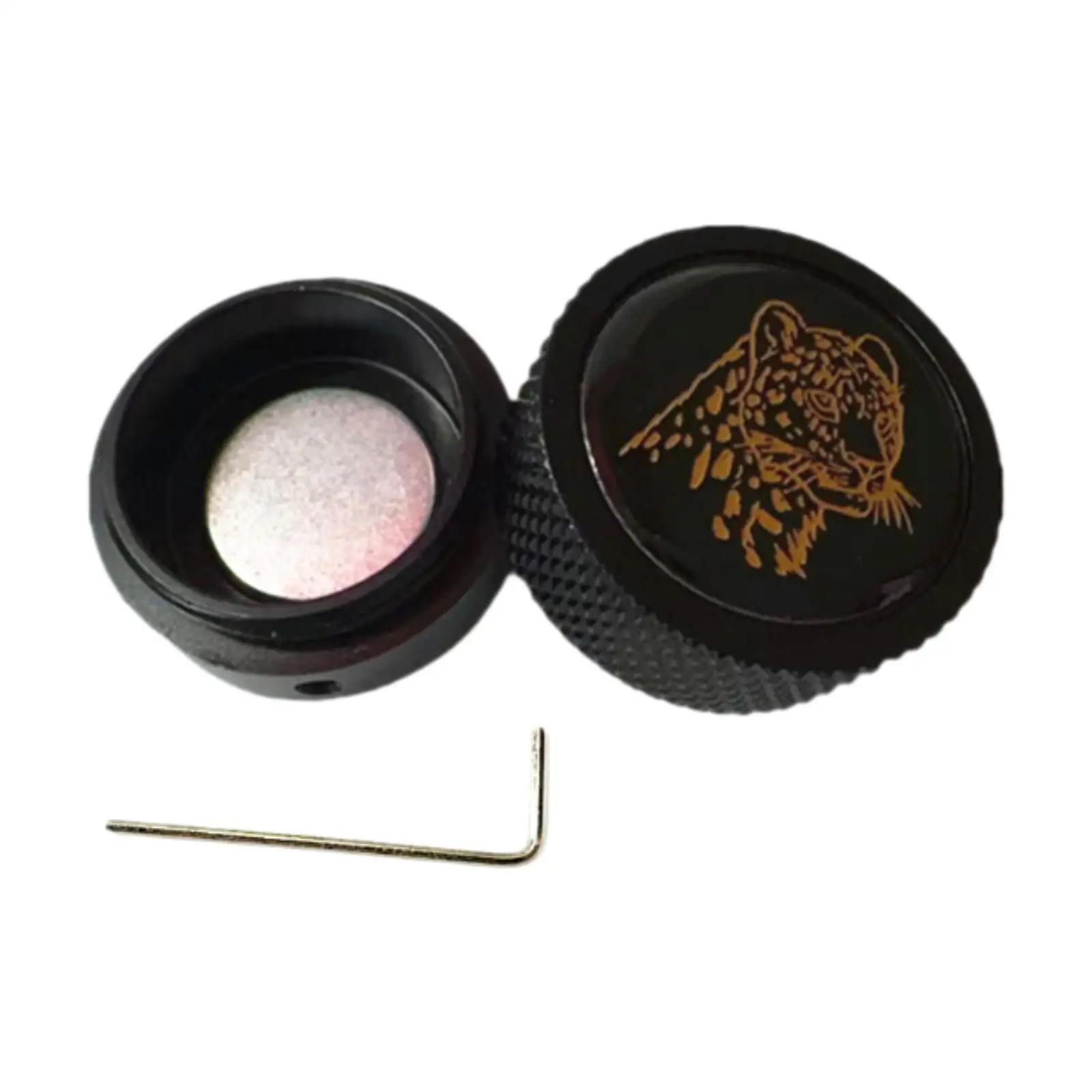 

Держатель для мела для бассейна, портативные аксессуары для снукера, алюминиевый футляр для мела для бильярда