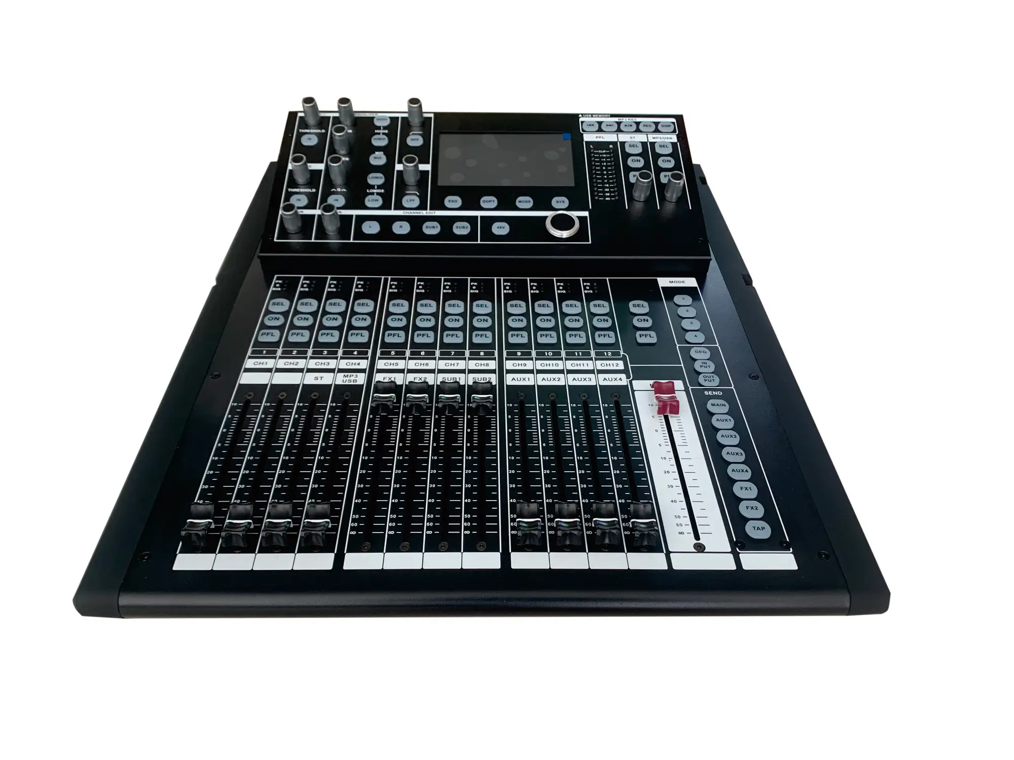 16 Channels Mixer with 2 USB Smart Digital 32 Optical/sound Card, MP3 Mixer