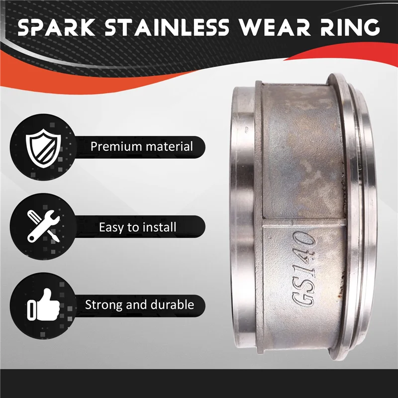 

Top!-267000617 267000813 Spark Stainless Steel Wear Resistant Ring For Seadoo All 2014-2023 2Up And 3 Up Models 267000925