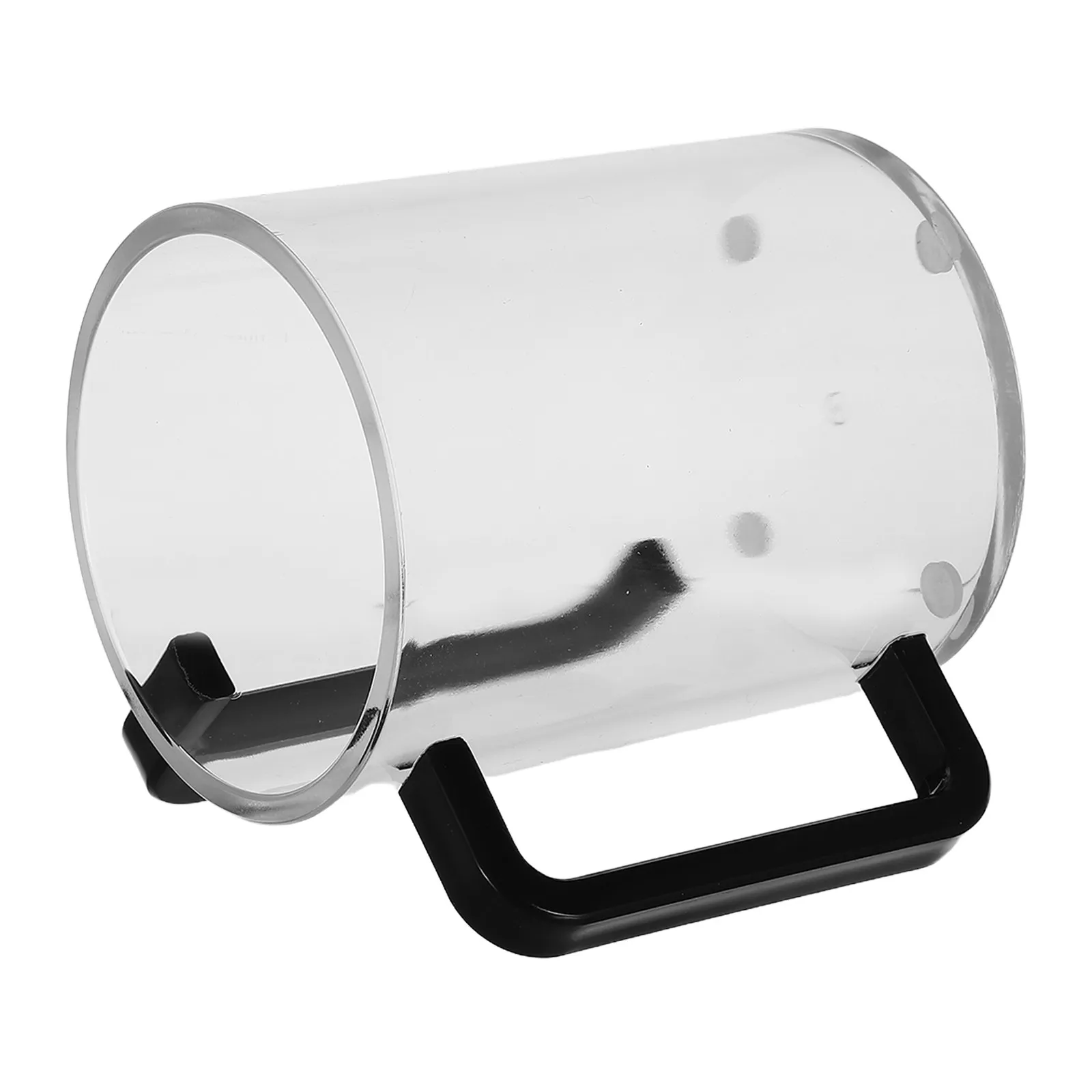 Yadayim Washing Cup Dual Black Handles 950Ml 5.3 Inch Unbreakable Judaica Ritual Hand Washing Cup Shabbat Passover Gift