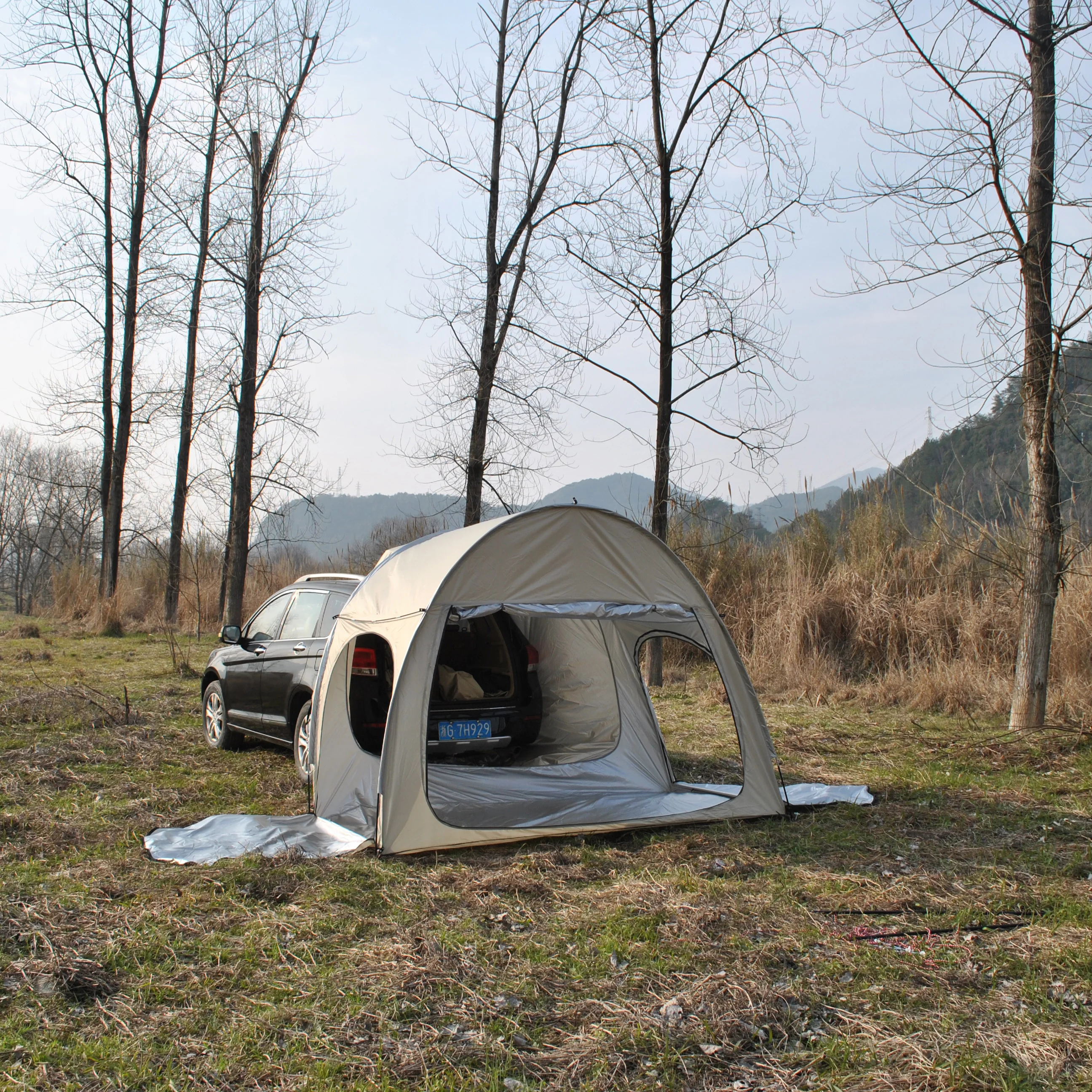 

Outdoor Camping Car Tent, Universal Car Tent, SUV Side Tent, CZX-532, 2 Person Rear Tents, Hatchback Tents with Floor