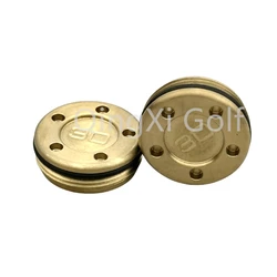 Golf Weight Customized Golden Numeral Putter Screws Weights Compatible with Scotty Cameron Putter Club Head Weights