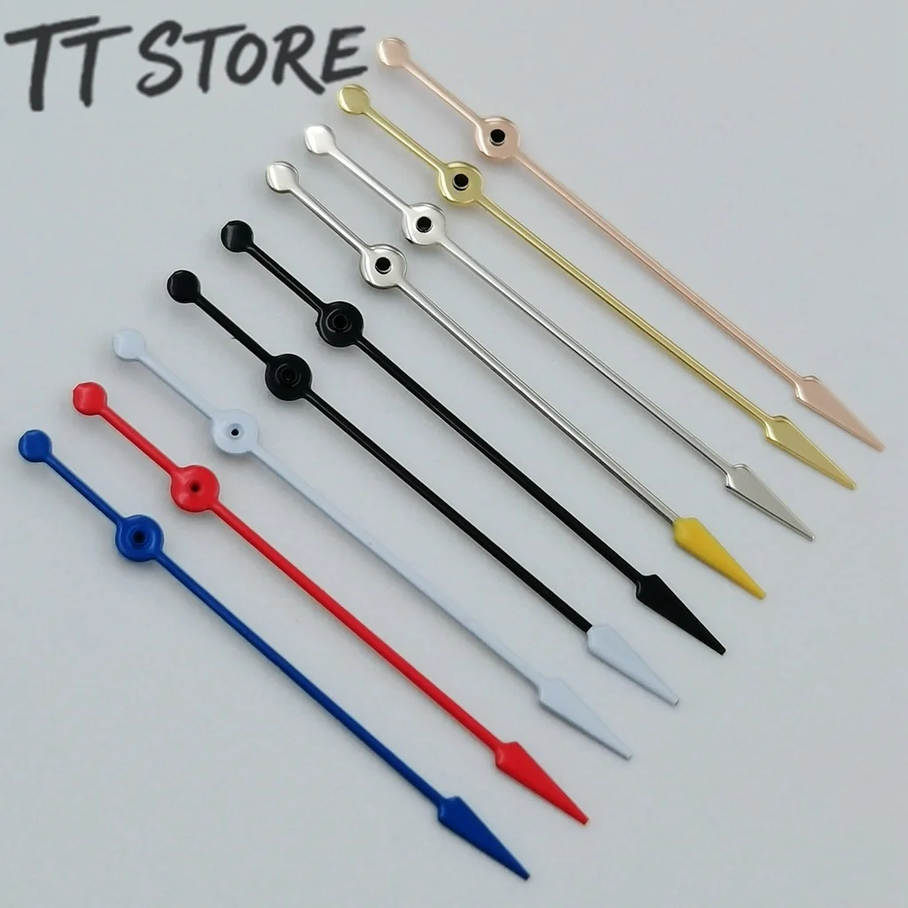 13mm Single Second Hand Watch Movements NH35 NH36 7S26 7S36 4R35 4R36 in Silver Black White Blue Red Options - view 2