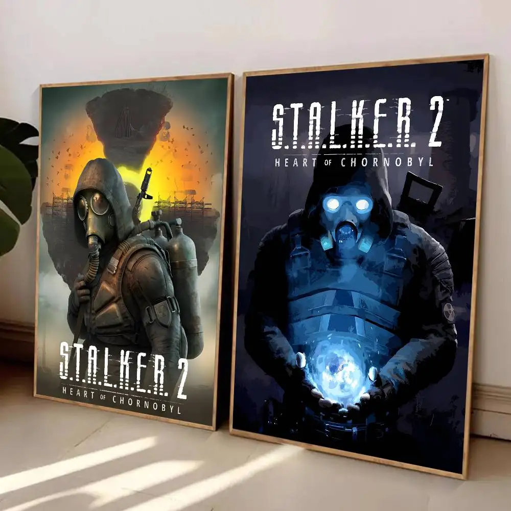 ملصق S-STALKER 2 Heart of C-Chornobyl ملصقات ذاتية اللصق مناسبة لأي سطح جدار مقاوم للماء والرطوبة #4