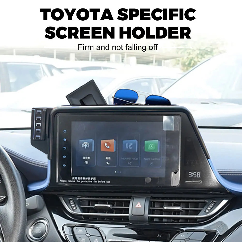 For Toyota CHR 2018-2022 Car Phone Holder 7/8 Inch Navigation Screen Fixed Cell Phone Holder for Car Accessories LHD