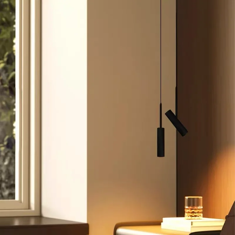 

Итальянская минималистичная люстра с регулируемым углом наклона, алюминиевый светодиодный подвесной светильник, художественные креативные лампы для спальни, украшение дома, люстра