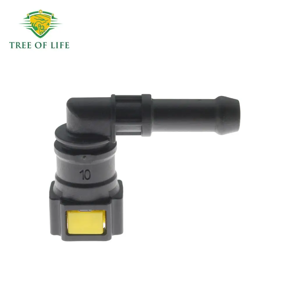 ID10 20805110 90° Fuel Line Hose Coupler Quick Release Connect Connector Fuel Line For RENAULT TRUCKS T SERIES VOLVO view 3