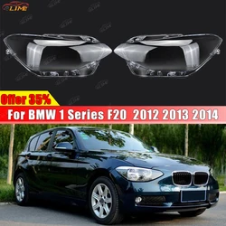 Car Headlight Lens For 2012 2013 2014 BMW 1 Series F20 116i 118i 120i Headlamp Cover Transparent Lampshade