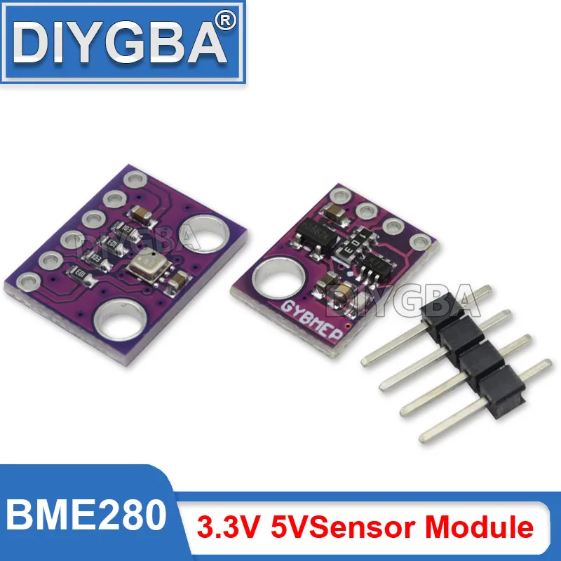 1PCS GY-BME280/GY-BME280-3.3 GY-BME280-5.0 Precision Altimeter Atmospheric Pressure BME280 3.3V 5V  Sensor Module