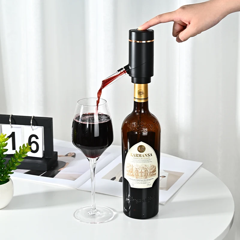 

Battery Operated Electric Wine Decanter, Wine Aerator and Dispenser, Stainless Steel, 2021 New