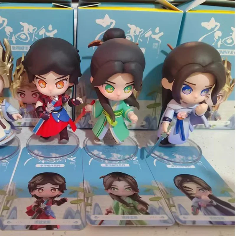 Shaonian Ge Xing Xiao Se Wuxin Lei Wujie Zhao Yuzhen Mystery Blind Box Toys Model Doll Gift sorpresa Boxs ornamenti da collezione