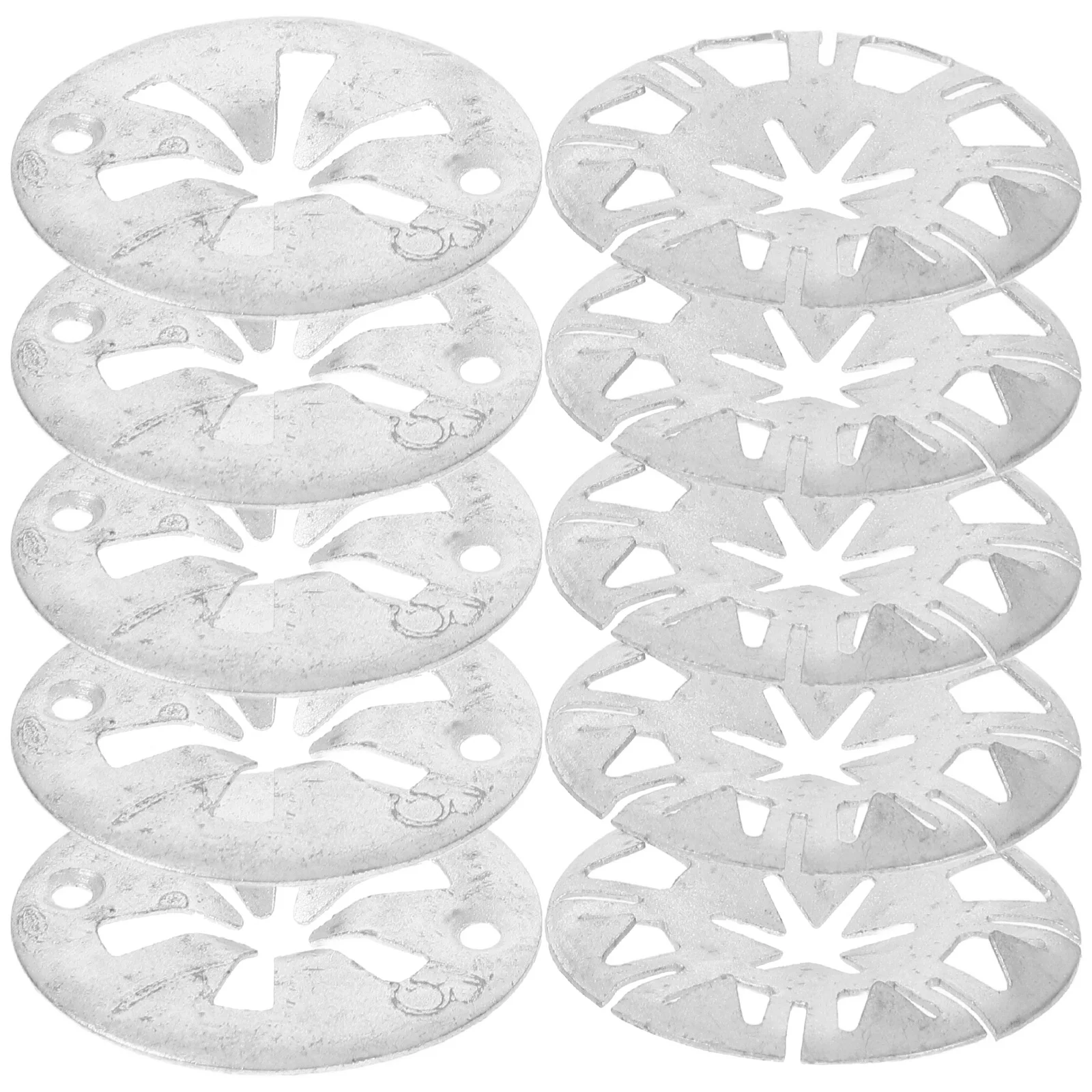 

50pcs Universal Car Clips Metal Washers For Heat Insulation Secure Fit Durable Car Body Fasteners Engine Bay Protection Firewall