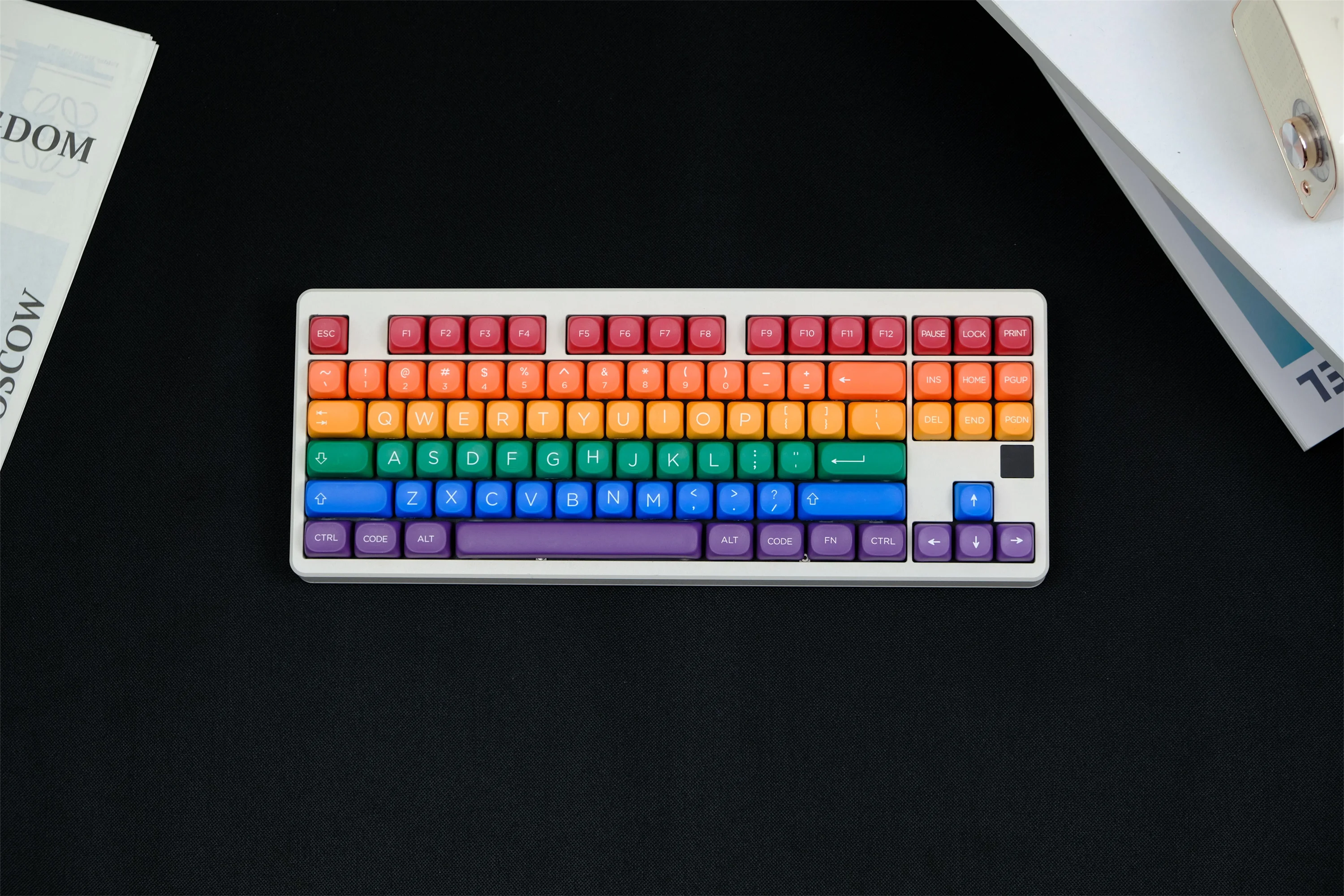 GMK Glory Keycaps 132 Keys PBT Material MOA XOA Profile DYE-SUB DIY Personalized For MX Switch Alice Mechanical Keyboard Keycaps