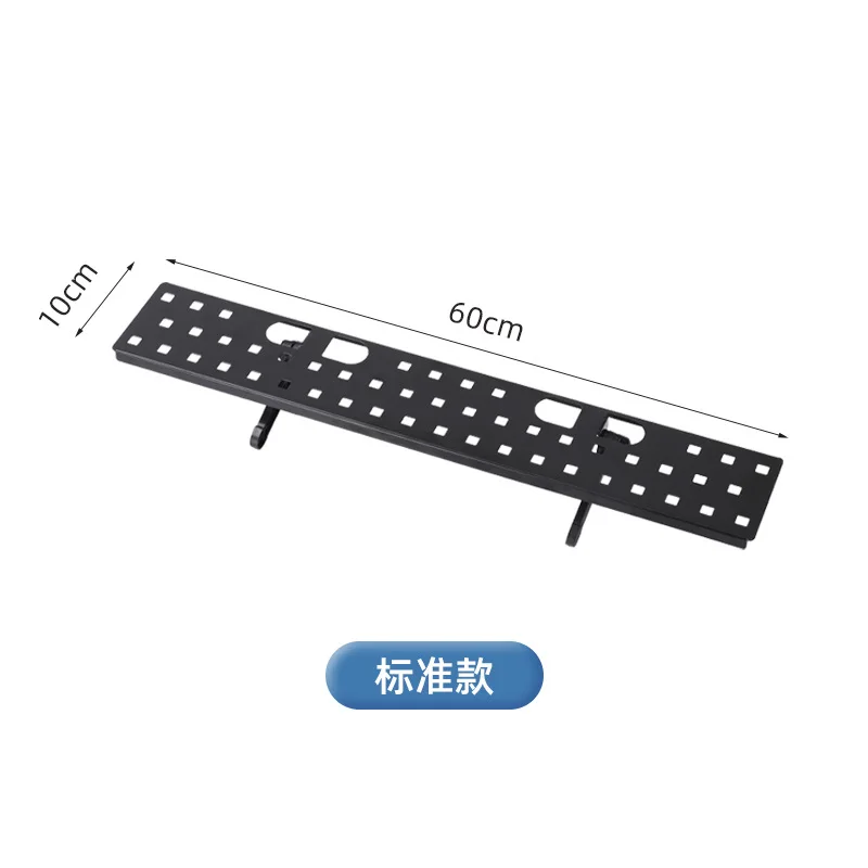 Полка для ТВ-приставки без сверления, держатель маршрутизатора, органайзер и кронштейн для гостиной, верхняя стойка для хранения из нержавеющей стали