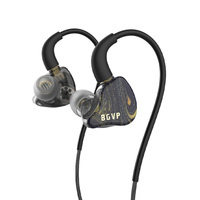 BGVP Butterfly 2DD In Ear Monitor Headset HiFi Wired Gaming Headphones Music Earbuds Earphone with MMCX Cable
