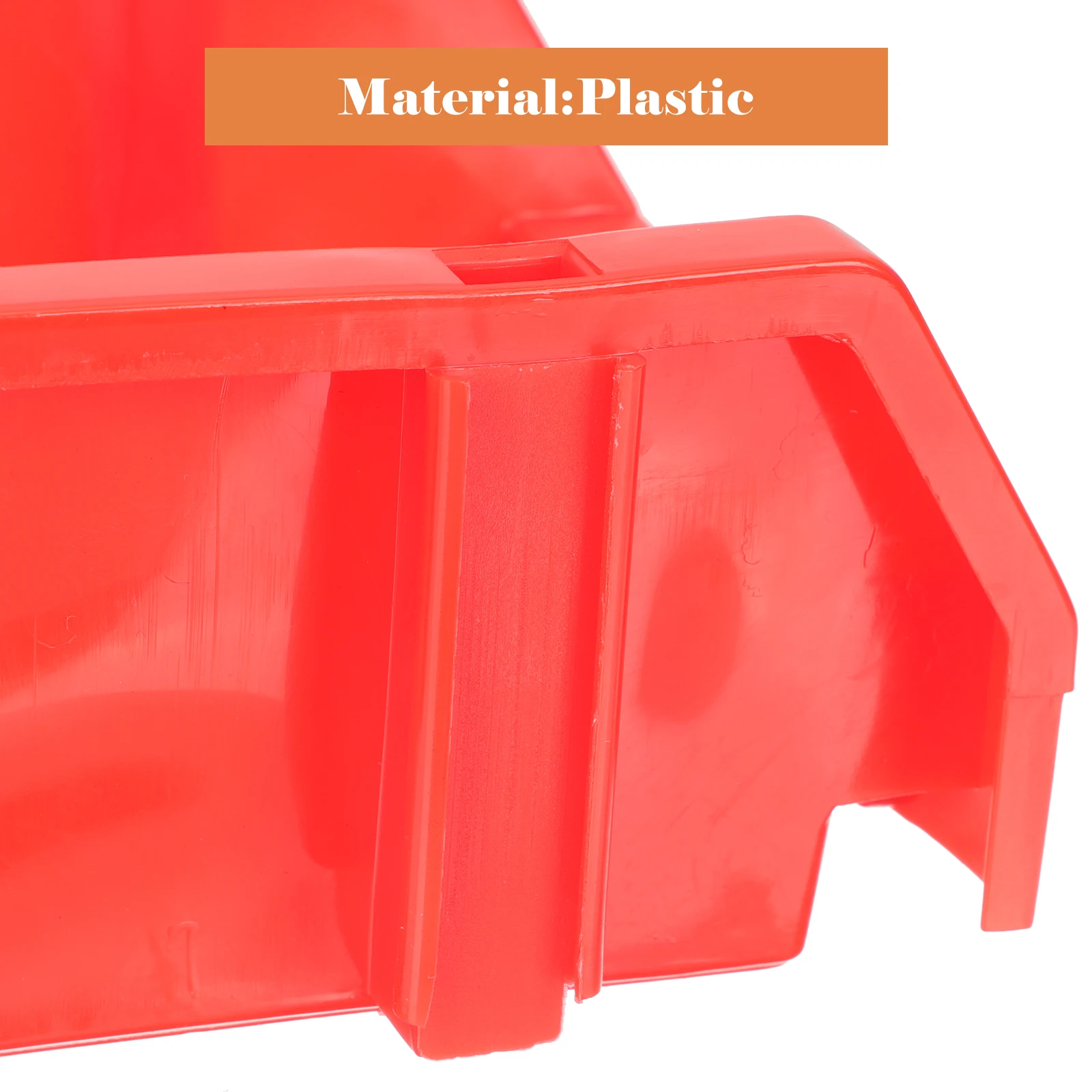 

1 Set Plastic Snack Bins Hardware Tool Case Multifunctional Light Component Boxes Classroom Garage Organizer Sundry Case