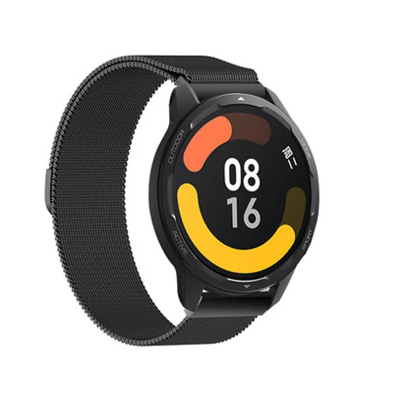 

Ремешок Magnatic для смарт-часов Xiaomi Mi Watch Color 2, металлический браслет для Amazfit GTR 2E 2 47 мм Stratos 3 2 Correa