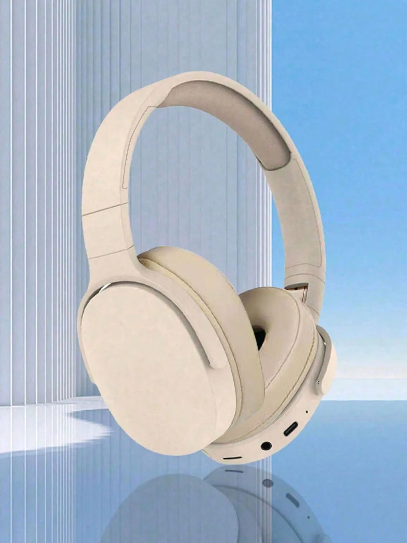 Wireless headset, Jerry 5.3, long battery life, computer/ipad/cell phone universal, listen to songs/gaming game wireless headset