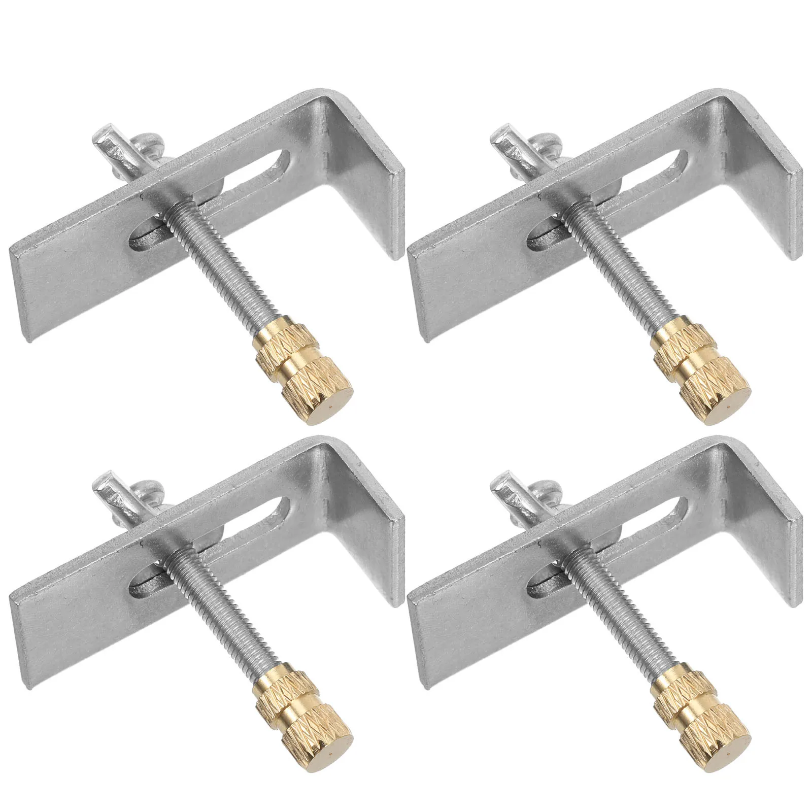 1 Juego de Clips para fregadero, soportes de montaje resistentes de hierro y cobre para Kit de soporte para fregadero bajo montaje, abrazaderas de Hardware para lavabo de cocina y baño