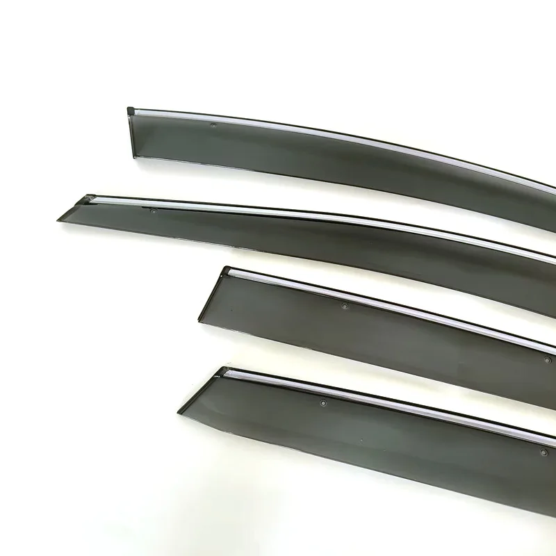 마쓰다 CX-7 전용 레인앤샤인 프로텍션 사출 성형 윈도우 레인 아이브로우 및 두꺼운 도어 레인 스트립