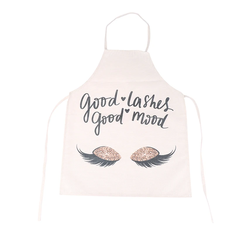 1 pz abbronzante modello di ciglia grembiule strumenti di estensione delle ciglia cotone innestato ciglia finte grembiule pulizia grembiule da cucina bavaglino