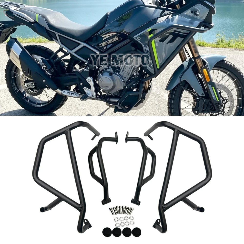 Für CFMOTO 450MT 2024 2025 Motorrad-Rahmenschutz Stoßfänger Zubehör für CF-MOTO 450MT Motorschutz Highway Crash Bar