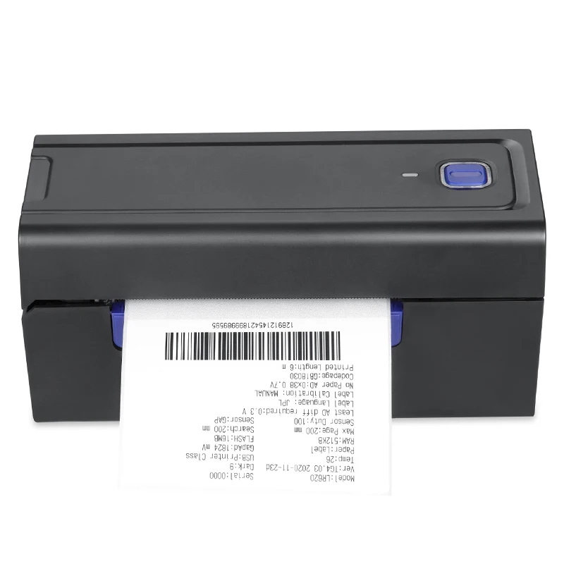 

2025 New BT Thermal Waybill Printer 4x6 Barcode Labels Printer for Shipping and Express
