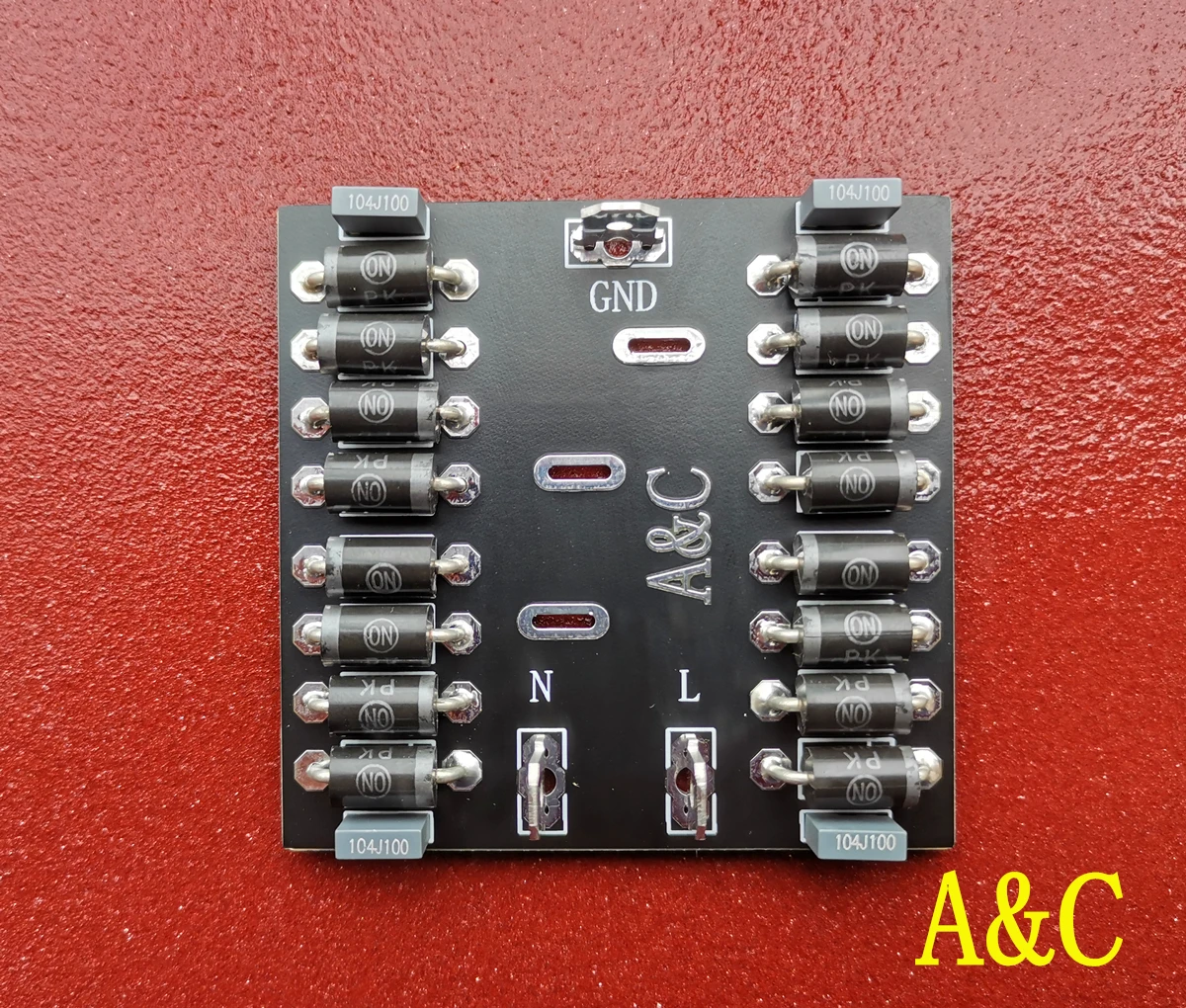 220V Power Filter Board Isolates DC Components and Absorbs Peak Pulse Clutter