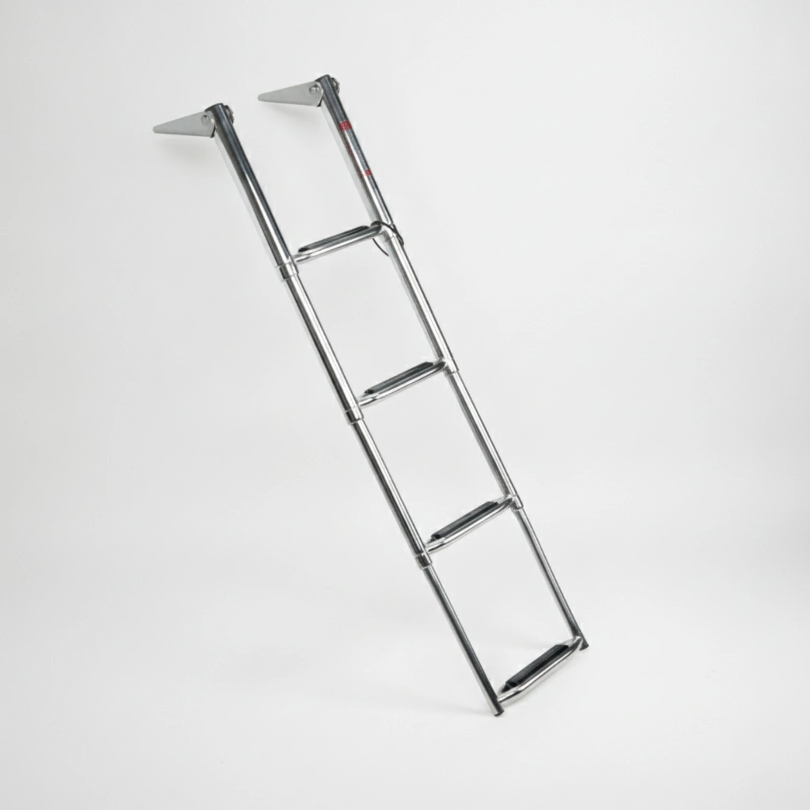 Boat Ladder with Hooks Portable Marine Ladder with Hooks Corrosion-Resistant Long-Lasting for Yacht Owners, Boats, Yachts
