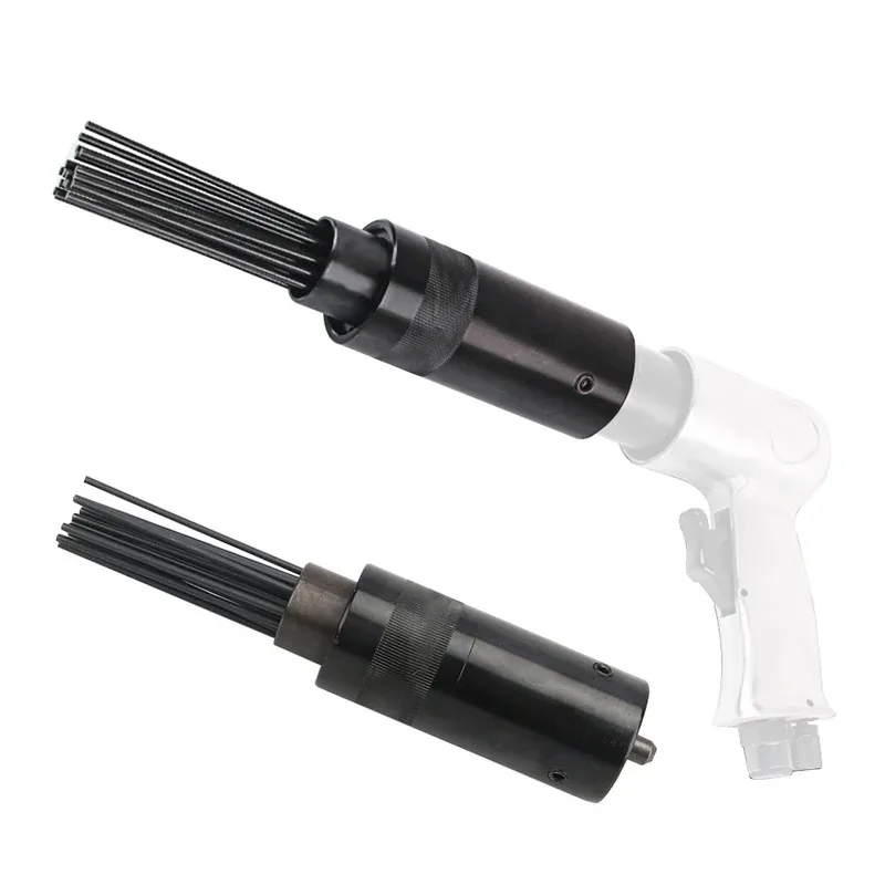Acessórios pneumáticos de scaler de agulha de ar quente 19 pinos ferramenta pneumática para martelo cinzel de ar remove ferrugem sujeira e solda removedor de poeira