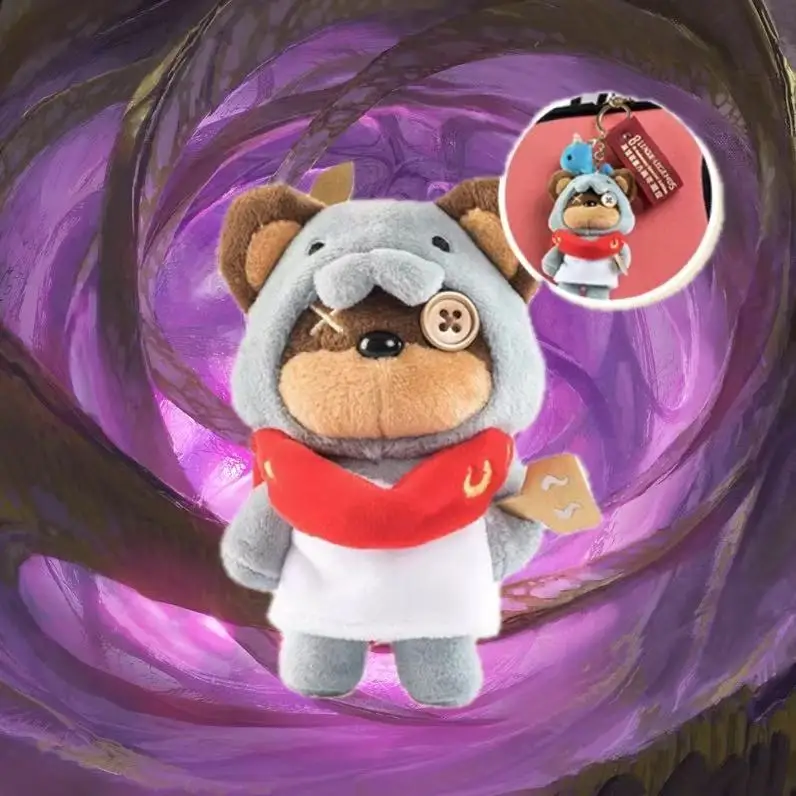 Tibbers Plush Keychain Hidden Styles Mystery Styles URF Leesin Genuine Original Packaging Brand New view 2