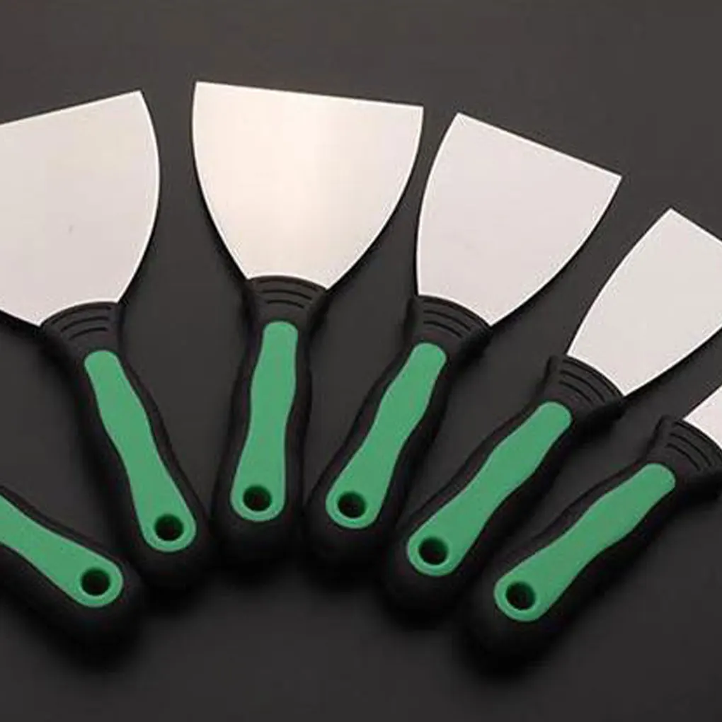 6pieces Exquisite Craft Putty Knife Scraper With Rustproof Stainless Steel Paint Putty Knife Unibody