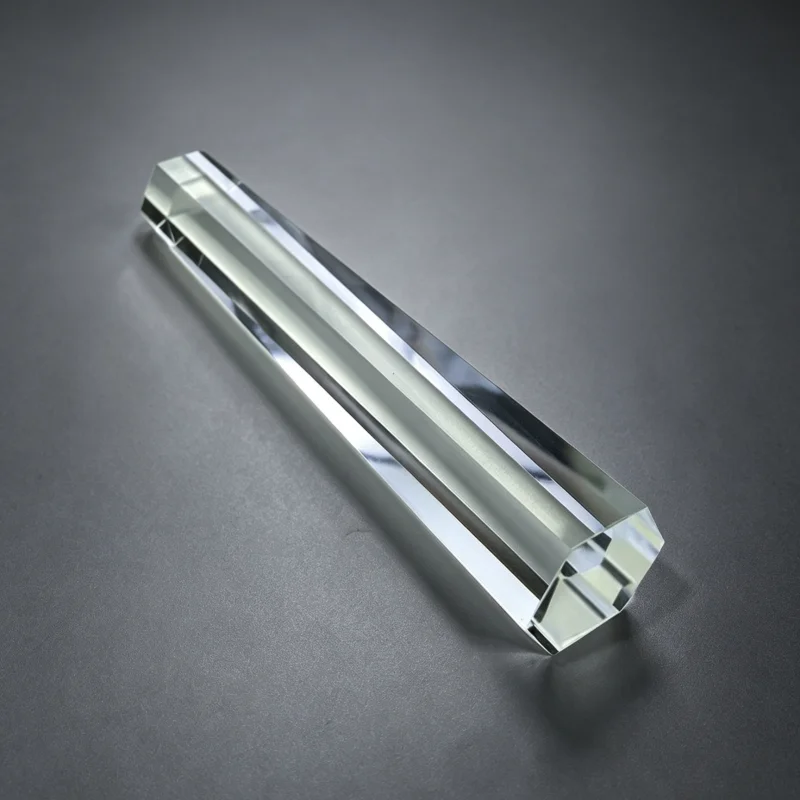 100x16mm Hexagonal Light Guide Rod, High Precision Hex Prism Light Pipe High Transmittance  Custom for Stage Light Lab